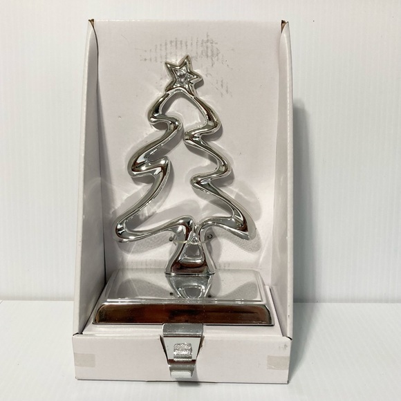 KURT ADLER Metal Christmas Tree Holiday Stocking Holder with Hook 7.5 inches - Picture 8 of 8